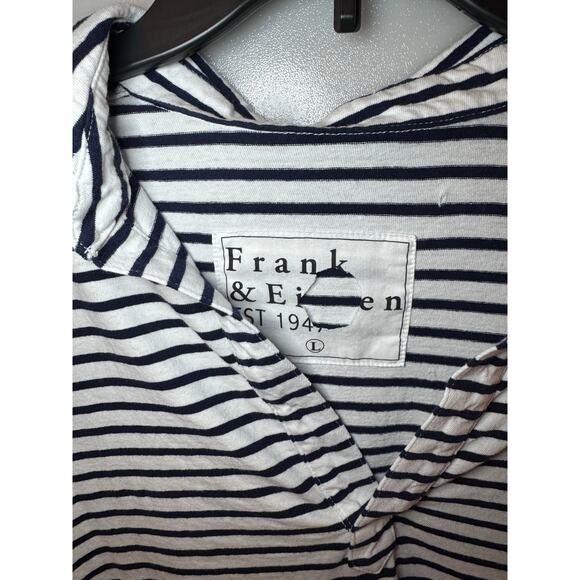 Frank & Eileen Patrick Popover Henley - White - Large - Picture 3 of 9